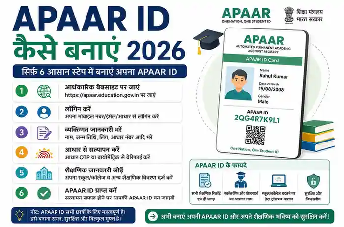 APAAR ID Kaise Banaye 2026